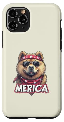 Vintage Chow Chow 4. Juli Merica Hülle für iPhone 11 Pro Vintage Chow Chow 4. Juli Merica Hülle für iPhone 11 Pro von USA Funny dog apparel for the holidays