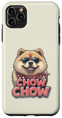 Vintage Chow Chow mit Sonnenbrille Hülle für iPhone 11 Pro Max Vintage Chow Chow mit Sonnenbrille Hülle für iPhone 11 Pro Max von USA Funny dog apparel for the holidays