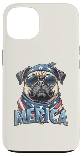 Vintage Mops 4. Juli Merica Hülle für iPhone 13 Vintage Mops 4. Juli Merica Hülle für iPhone 13 von USA Funny dog apparel for the holidays