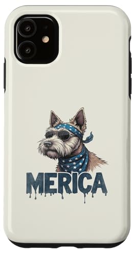 Vintage Scottish Terrier 4. Juli Merica Hülle für iPhone 11 Vintage Scottish Terrier 4. Juli Merica Hülle für iPhone 11 von USA Funny dog apparel for the holidays