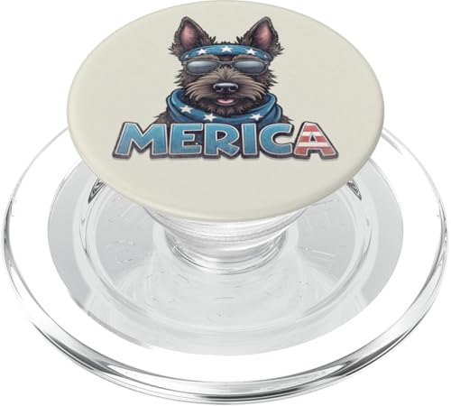 Vintage Scottish Terrier 4. Juli Merica PopSockets PopGrip für MagSafe Vintage Scottish Terrier 4. Juli Merica PopSockets PopGrip für MagSafe von USA Funny dog apparel for the holidays