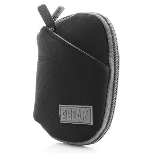 USA Gear Kompaktkameratasche kompatibel mit Sony Cybershot Kamera, Canon Powershot Elph und mehr – kleine Digitalkameratasche mit Gürtelschlaufe, strapazierfähiges Neopren, wetterbeständig USA Gear Kompaktkameratasche kompatibel mit Sony Cybershot Kamera, Canon Powershot Elph und mehr – kleine Digitalkameratasche mit Gürtelschlaufe, strapazierfähiges Neopren, wetterbeständig von USA Gear