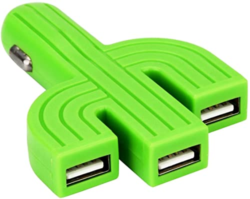 Multiport USB Dieb zum Aufladen Zigarettenanzünder Auto Kaktus von USB