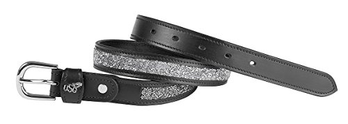 Ledergürtel 'Mosaik'', schwarz, silberf. Schnalle Ledergürtel 'Mosaik'', schwarz, silberf. Schnalle von USG