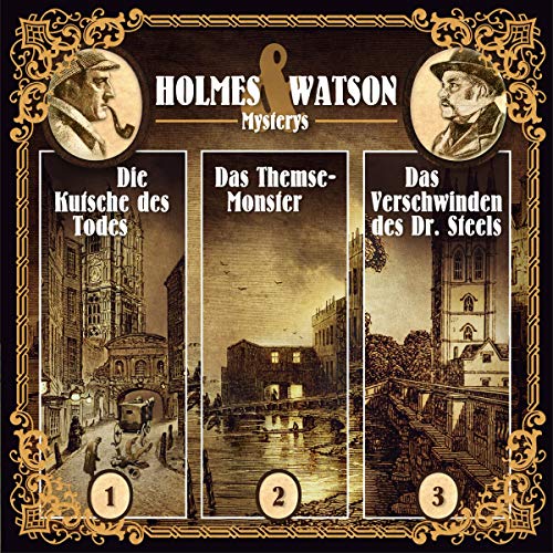 Holmes & Watson Mysterys Vol.1 (3cd Boxset) von Hermann Media (Rough Trade)