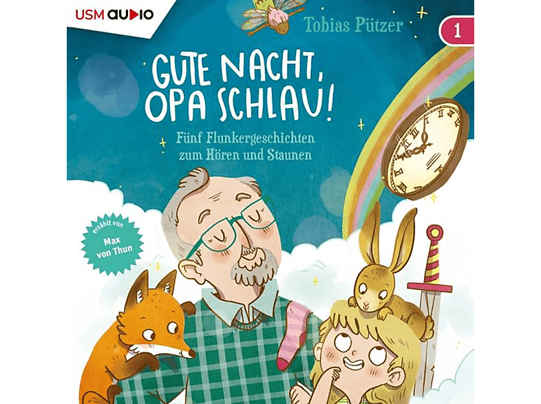 Tobias Pützer - Gute Nacht,Opa Schlau! (Teil 1) (Das CD Hörbuch) (CD) von USM VERLAG