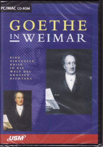Goethe in Weimar - Eine virtuelle Reise in die Welt des grossen Dichters - PC / MAC CD-ROM von USM