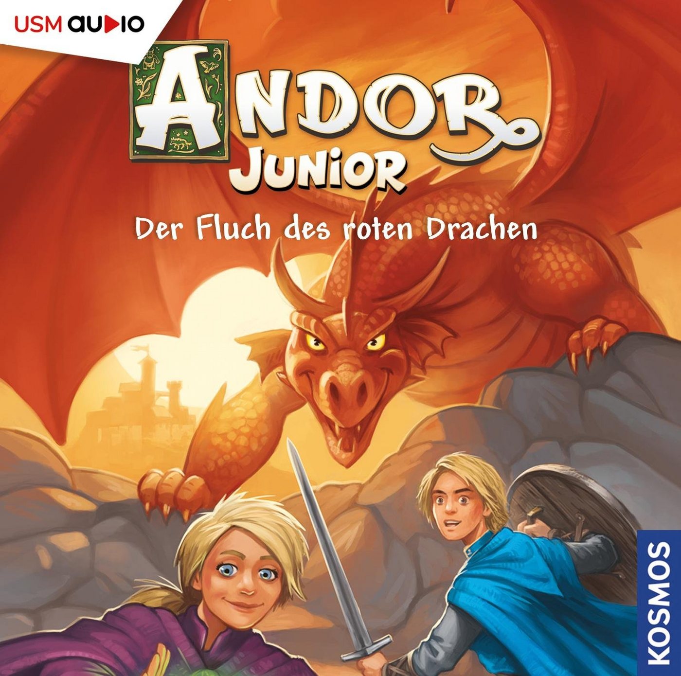 USM Hörspiel-CD Andor Junior 01 - Der Fluch des roten Drachen von USM