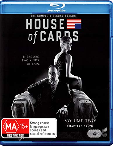 House of Cards - Season 2 [Volume 2 - Chapters 14 - 26] [Blu-ray + Ultra Violet] [Import - Australia] von USPHE