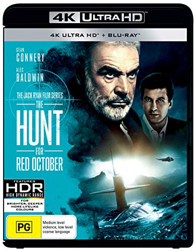 The Hunt for Red October (4K UHD / Blu-ray) [Region B] [Blu-ray] von USPHE