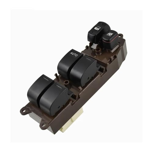 Fensterschalterknopf Elektrischer Fensterheberschalter Für Toyota Für Land Für Cruiser 4,7 L (1998–2002) 84820-60130 8482060130 84820-60110 Fenstersteuerungsschalter(Master Switch) von USQBUZHHK