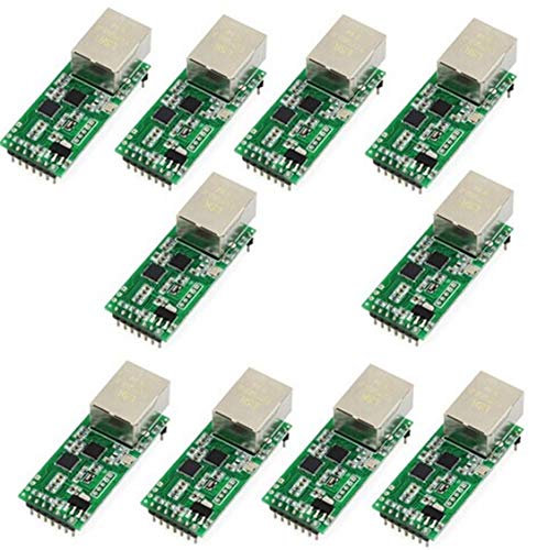 10 PCS usriot usr-tcp232-t2 Tiny Serial Ethernet Konverter Modul Serial UART TTL auf Ethernet TCPIP Modul unterstützt DHCP und DNS von USR