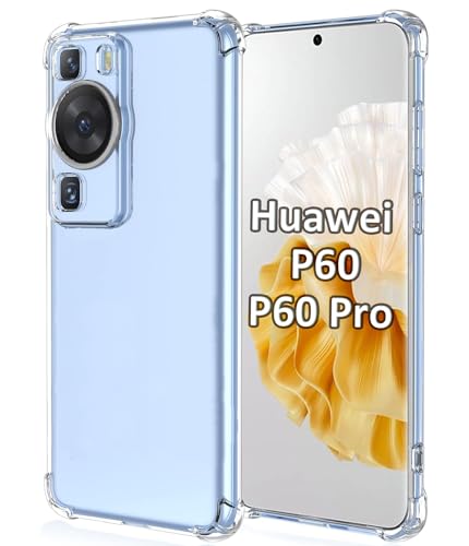 USTIYA Hülle für Huawei P60 Pro y Huawei P60 Clear TPU Vier Ecken Schutzhülle Transparent Weich USTIYA Hülle für Huawei P60 Pro y Huawei P60 Clear TPU Vier Ecken Schutzhülle Transparent Weich von USTIYA
