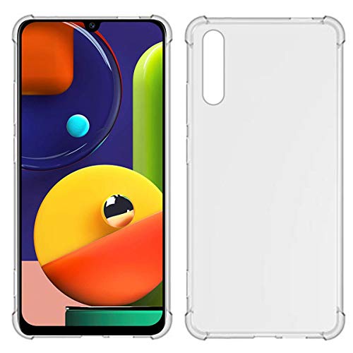 USTIYA Hülle für Samsung Galaxy A30s / A50s / A50 TPU Vier Ecken Schutzhülle Transparent Soft Funda USTIYA Hülle für Samsung Galaxy A30s / A50s / A50 TPU Vier Ecken Schutzhülle Transparent Soft Funda von USTIYA