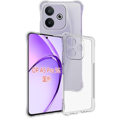 USTIYA Schutzhülle für Oppo A5 Pro 5G, transparent, TPU, vier Ecken, militärische Qualität, transparent, weiche Funda USTIYA Schutzhülle für Oppo A5 Pro 5G, transparent, TPU, vier Ecken, militärische Qualität, transparent, weiche Funda von USTIYA