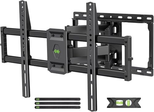 USX-MOUNT Wandhalterung Schwenkbar Neigbar für 47-84 Zoll LED, LCD, Plasma mit Max.VESA 600x400mm, Halterung mit ausziehbarem Ultra Starkem Doppelarm bis 60kg, Halterung von USX MOUNT