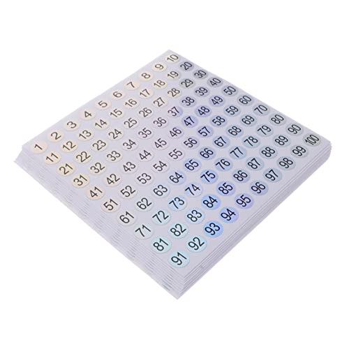 UTHCLO 10Blätter Runde Zahlenaufkleber Klassifizierung Selbstklebend Reflektierende Für Organisation Und DIY Projekte Markierungen UTHCLO 10Blätter Runde Zahlenaufkleber Klassifizierung Selbstklebend Reflektierende Für Organisation Und DIY Projekte Markierungen von UTHCLO