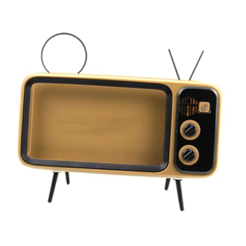 UTHCLO 1Stück Retro Tv Telefonhalterung für Smartphones Praktische Handyständer mit Stabiler Basis Tv Shows Platzsparend Leicht Kaffeefarbe UTHCLO 1Stück Retro Tv Telefonhalterung für Smartphones Praktische Handyständer mit Stabiler Basis Tv Shows Platzsparend Leicht Kaffeefarbe von UTHCLO