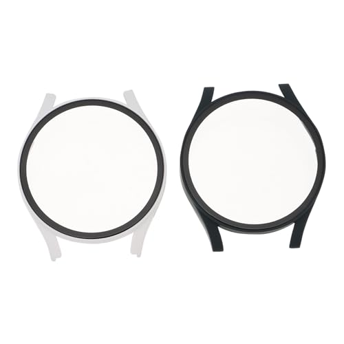 UTHCLO 2Stücke Smartwatch Schutz Hülle für Watch Fe Kratzfestes PC Gehäuse mit Displayschutz Leichte Stylische Uhrenschutz Lösung von UTHCLO