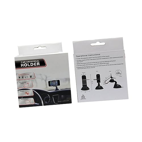 UTHCLO 360Grad Schwenkbarer Autohalter für Armaturenbrett Windschutzscheibe Stabiler Handyhalter für Smartphones Schwarz UTHCLO 360Grad Schwenkbarer Autohalter für Armaturenbrett Windschutzscheibe Stabiler Handyhalter für Smartphones Schwarz von UTHCLO