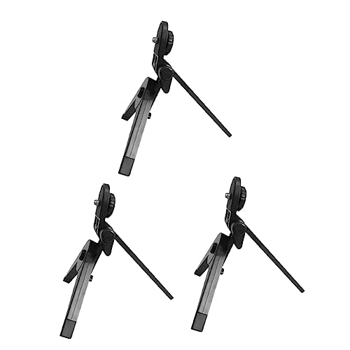 UTHCLO 3Stücke Teiliges Reisestativ für Verstellbare Desktop Halterung Stabiler Kamerahalter für Handy Digitale Geräte für Professionelle Aufnahmen von UTHCLO