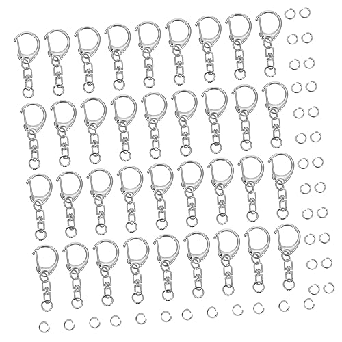 UTHCLO 50Stücke Haken Schlüsselanhänger Multifunktionsschnalle Zinklegierung Tragbarer Clip für Schlüssel Taschen und DIY Projekte UTHCLO 50Stücke Haken Schlüsselanhänger Multifunktionsschnalle Zinklegierung Tragbarer Clip für Schlüssel Taschen und DIY Projekte von UTHCLO