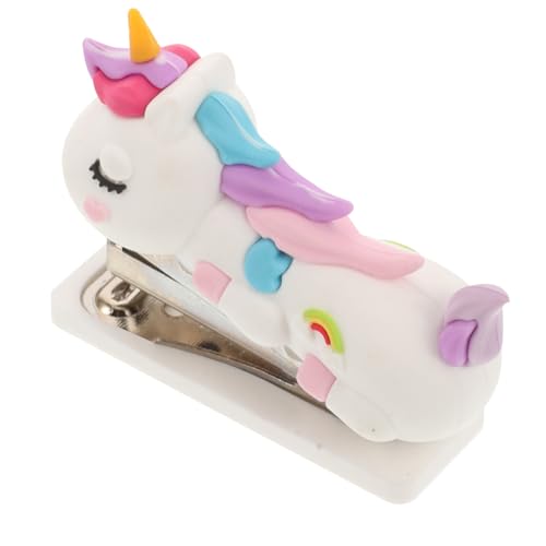 UTHCLO Einhorn Hefter für Schreibtisch und Büro Tragbarer Hefter im Cartoon Design Süßer Heftgerät für Schule und Studium Büromaterial für Zuhause UTHCLO Einhorn Hefter für Schreibtisch und Büro Tragbarer Hefter im Cartoon Design Süßer Heftgerät für Schule und Studium Büromaterial für Zuhause von UTHCLO