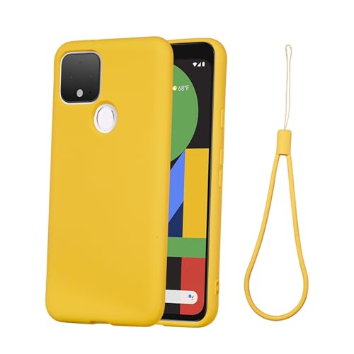 UTHCLO Flüssige Silikonschale Handytasche Fallschutz Telefonschale Abdeckung für Telefon Handyhülle für 4a 5g Handyhülle aus flüssigem Silikon 4a 5g Silikon-Handyhülle Fall für 4a 5g Gelb UTHCLO Flüssige Silikonschale Handytasche Fallschutz Telefonschale Abdeckung für Telefon Handyhülle für 4a 5g Handyhülle aus flüssigem Silikon 4a 5g Silikon-Handyhülle Fall für 4a 5g Gelb von UTHCLO