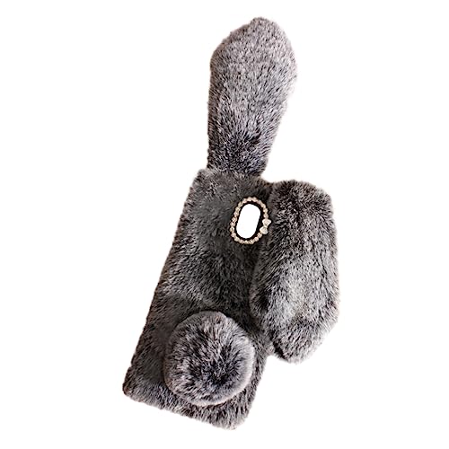 UTHCLO Handyhülle Süße Hülle Handygriff Handyhülle Hasentelefon Plüschhülle Dunkel UTHCLO Handyhülle Süße Hülle Handygriff Handyhülle Hasentelefon Plüschhülle Dunkel von UTHCLO