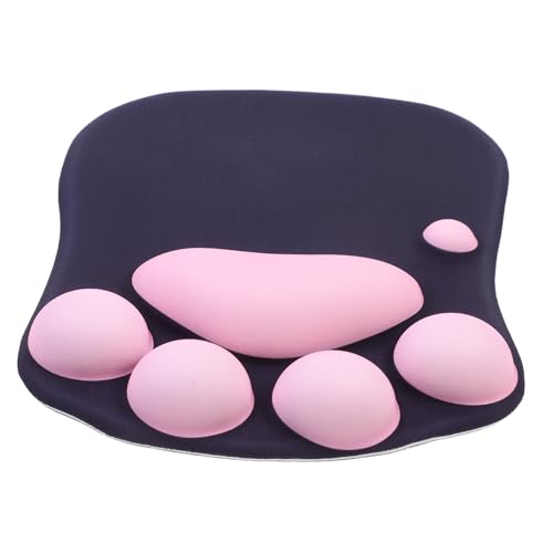 UTHCLO Katzenpfoten Mauspad mit Handgelenkstütze Ergonomisches Design für Büro Home Office rutschfeste Basis Süßes Kawaii für Computerarbeit und Gaming UTHCLO Katzenpfoten Mauspad mit Handgelenkstütze Ergonomisches Design für Büro Home Office rutschfeste Basis Süßes Kawaii für Computerarbeit und Gaming von UTHCLO