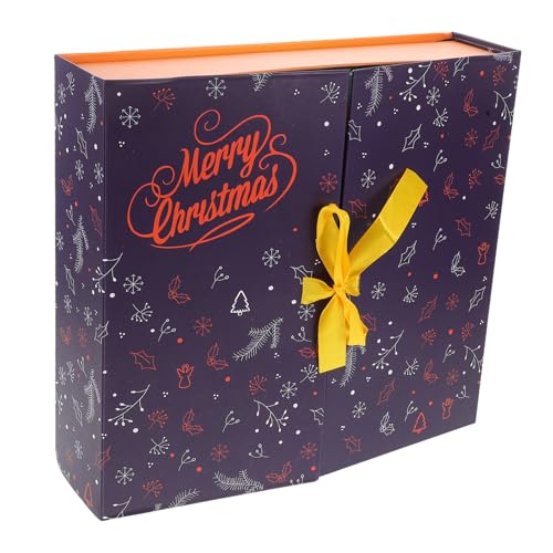 UTHCLO Postfach 2024 weihnachtliche Leckereien-Boxen Thema Element Dekorationen mit Weihnachten Ornament Adventskalenderboxen zum befüllen Countdown -Kalender Papier Blue UTHCLO Postfach 2024 weihnachtliche Leckereien-Boxen Thema Element Dekorationen mit Weihnachten Ornament Adventskalenderboxen zum befüllen Countdown -Kalender Papier Blue von UTHCLO