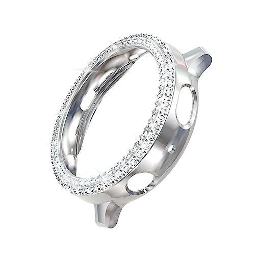 Uhrenschutzrahmen für Watch Active Glitzer Strass PC Schutzhülle mit Displayschutzfolie Stoßfest Kratzfest Kompatibel mit Watch Active Uhrenschutzrahmen für Watch Active Glitzer Strass PC Schutzhülle mit Displayschutzfolie Stoßfest Kratzfest Kompatibel mit Watch Active von UTHCLO