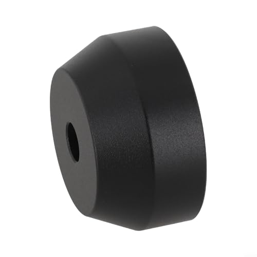 Kompakter Aluminium-Schallplattenadapter für Plattenspieler mit 45 U/min, ideal für Zuhause und DJ, Schwarz Kompakter Aluminium-Schallplattenadapter für Plattenspieler mit 45 U/min, ideal für Zuhause und DJ, Schwarz von UTTASU