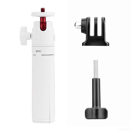 Kompaktes Design, Mini-Stativ, kompatibel mit DJI Pocket 3 und für Action 5Pro, perfekte Ergänzung zu Ihrer Ausrüstungssammlung (weiß) von UTTASU