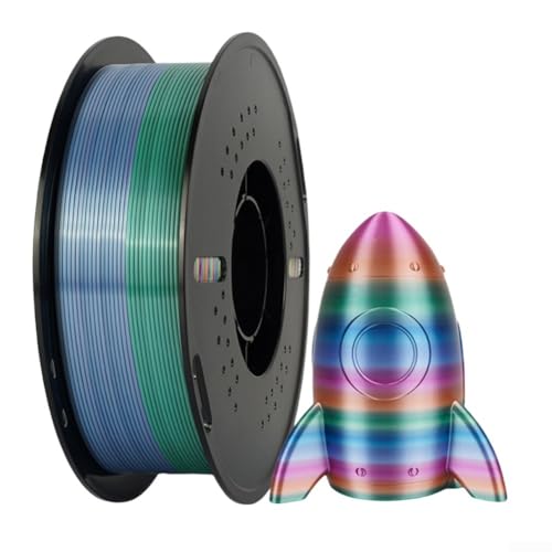 Sculpt Your Ideas with Our for Rainbow Gradient for PLA Filament That Works Wonders on Any Printer (A) von UTTASU