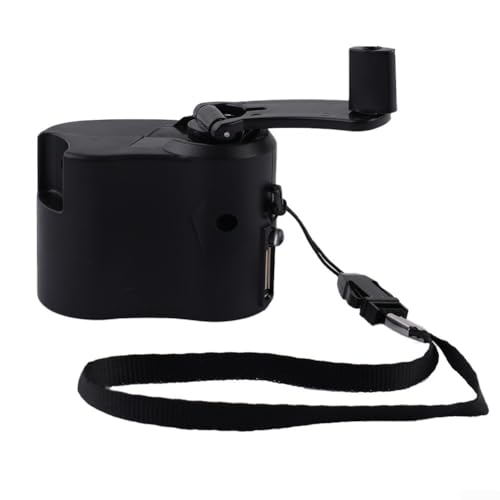 Tragbares USB-Ladegerät mit Handkurbel, 2 Stück, Dynamo-Generator für Handys und Geräte, ideal für Reisen und im Freien Tragbares USB-Ladegerät mit Handkurbel, 2 Stück, Dynamo-Generator für Handys und Geräte, ideal für Reisen und im Freien von UTTASU