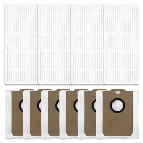 Wartung, verbesserte Reinigungsleistung, Filter-Staubbeutel-Set für S5+ Plus Roboter-Staubsauger von UTTASU