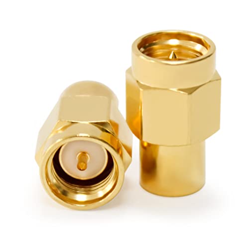 TOJOIN 2 Stück SMA RF Terminator, Koaxial-Terminatoren RF Abschlusslast DC auf 8 GHz SMA Stecker RF Testgerät 50 Ohm 0.25 W Langlebig TOJOIN 2 Stück SMA RF Terminator, Koaxial-Terminatoren RF Abschlusslast DC auf 8 GHz SMA Stecker RF Testgerät 50 Ohm 0.25 W Langlebig von UU TOJOIN