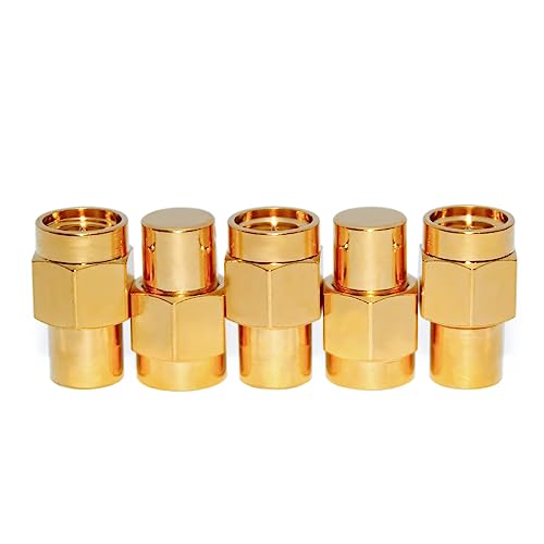 UU TOJOIN 5 Stück SMA-Stecker Last/RF Termination Last DC auf 18 GHz Koaxial SMA Terminatoren Laststecker RF Testgerät Connector Adapter 50 Ohm 0,25 W VSWR ≤ 1,3 Standard von MIL-C-39012、GB11313 UU TOJOIN 5 Stück SMA-Stecker Last/RF Termination Last DC auf 18 GHz Koaxial SMA Terminatoren Laststecker RF Testgerät Connector Adapter 50 Ohm 0,25 W VSWR ≤ 1,3 Standard von MIL-C-39012、GB11313 von UU TOJOIN