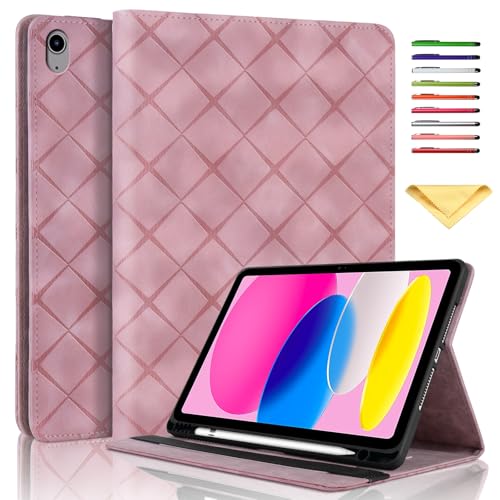 UUcovers Schutzhülle für iPad A16 11. Generation 27,9 cm (11 Zoll) 2025 & iPad 10. Generation, 27,7 cm (11 Zoll), 2022, mit Stifthalter/Taschen, automatische Wake/Sleep-Funktion, Folio-Ständer von UUCOVERS