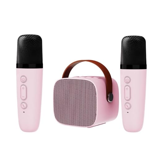 UUE Karaoke Maschine mit 2 Mikrofonen, Mini Karaoke Maschine Kinder mit 4 Stimmeffekten, Tragbare Bluetooth Karaoke Lautsprecher für Kinder, Bluetooth MusikLautsprecher Perfekt für Partys, Geburtstage UUE Karaoke Maschine mit 2 Mikrofonen, Mini Karaoke Maschine Kinder mit 4 Stimmeffekten, Tragbare Bluetooth Karaoke Lautsprecher für Kinder, Bluetooth MusikLautsprecher Perfekt für Partys, Geburtstage von UUE