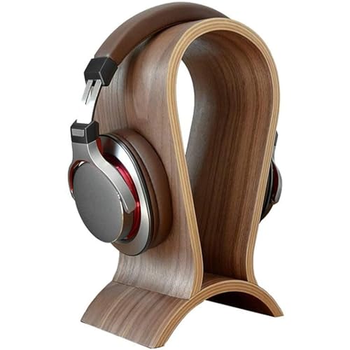 UUE Kopfhörerhalter aus Holz, Universal Kopfhörer Ständer, Kopfhörer Halter Gaming, Headset Halterung für Schreibtisch, U Form, Dauerhaft, rutschfest, für Zuhause, Büro, Studie UUE Kopfhörerhalter aus Holz, Universal Kopfhörer Ständer, Kopfhörer Halter Gaming, Headset Halterung für Schreibtisch, U Form, Dauerhaft, rutschfest, für Zuhause, Büro, Studie von UUE