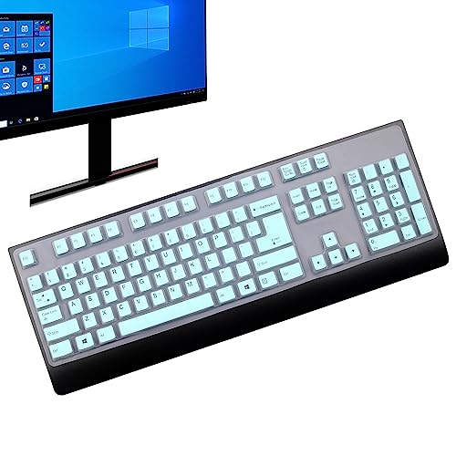 Tastaturabdeckung für Lenovo IBM Preferred Pro/Preferred Pro II USB-Tastatur SK-8825 4X30M86879 4Y9400 73p5220 US 41A5289 54Y9400 KB1021 US-Tastatur, Hautmintfarbe. (Nicht für andere kabelgebundene von UUONDO