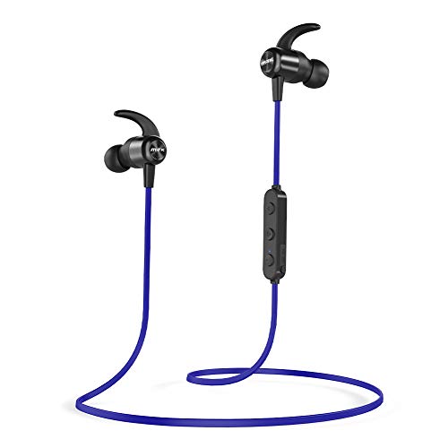UXD Bluetooth Kopfhörer, Kopfhörer Kabellos mit Bluetooth 5.0, IPX7 Wasserschutzklasse, 20H Stunden Wiedergabezeit, Sport Kopfhörer für Joggen/Laufen iPhone Android (blau) von UXD