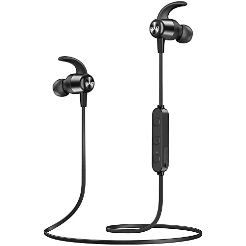 UXD Bluetooth-Kopfhörer, verbesserte kabellose Kopfhörer mit CVC8.0 Mikrofon, 20 Stunden Spielzeit, IPX7 wasserdicht, Bluetooth 5.0, magnetische In-Ear-Ohrhörer zum Laufen, Radfahren, Fitnessstudio von UXD