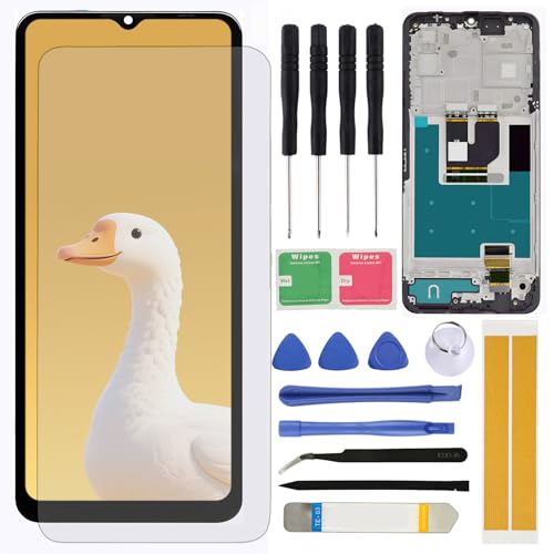 Ersatz-LCD-Bildschirm für T-Mo Bile Revvl 7 5G 16,58 cm TMRV075G Montage LCD Display Touchscreen Digitizer mit Werkzeugrahmen von UYGHHK