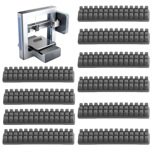 UYUYong 10 Stück Düsen Silikonbürste 3D-Drucker Silikon-Düsenbürste Nozzle Brush Cleaning Replacement Kit Zubehör Düsenreinigungsbürsten für Bambu Lab A1 (Nicht für A1 Mini) von UYUYong