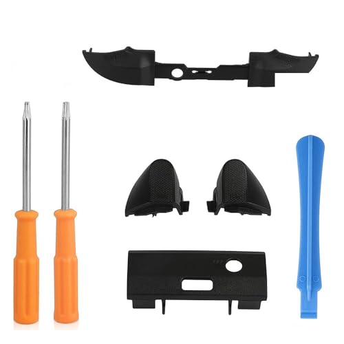 UYUYong Button-Reparatur-Tool für Xbox-Serie Ersatz Bumper LB RB LT RT Bumper Buttons mit Schraube T6 T8 Schraubendreher Reparatur Teile Kit Kompatibel mit Xbox Series Controlle UYUYong Button-Reparatur-Tool für Xbox-Serie Ersatz Bumper LB RB LT RT Bumper Buttons mit Schraube T6 T8 Schraubendreher Reparatur Teile Kit Kompatibel mit Xbox Series Controlle von UYUYong