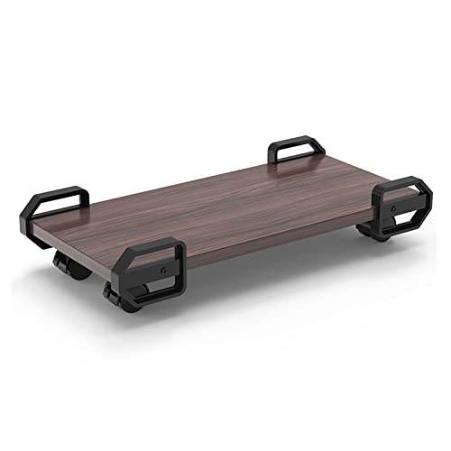 UZAMIRLEX CPU-Ständer für PC-Computergehäuse, Desktop Mainfr Mit Rollen unter dem Home-Office-Schreibtisch, mobiler PC-Halterung, Computer-Tower-Wagen, CPU-Rollständer(A) von UZAMIRLEX