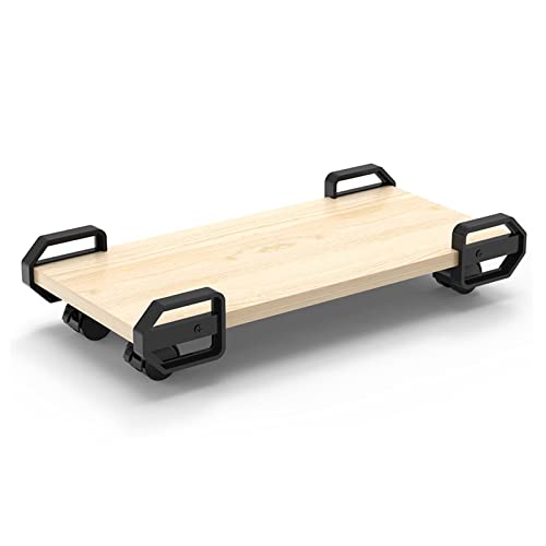 UZAMIRLEX CPU-Ständer für PC-Computergehäuse, Desktop Mainfr Mit Rollen unter dem Home-Office-Schreibtisch, mobiler PC-Halterung, Computer-Tower-Wagen, CPU-Rollständer(C) von UZAMIRLEX